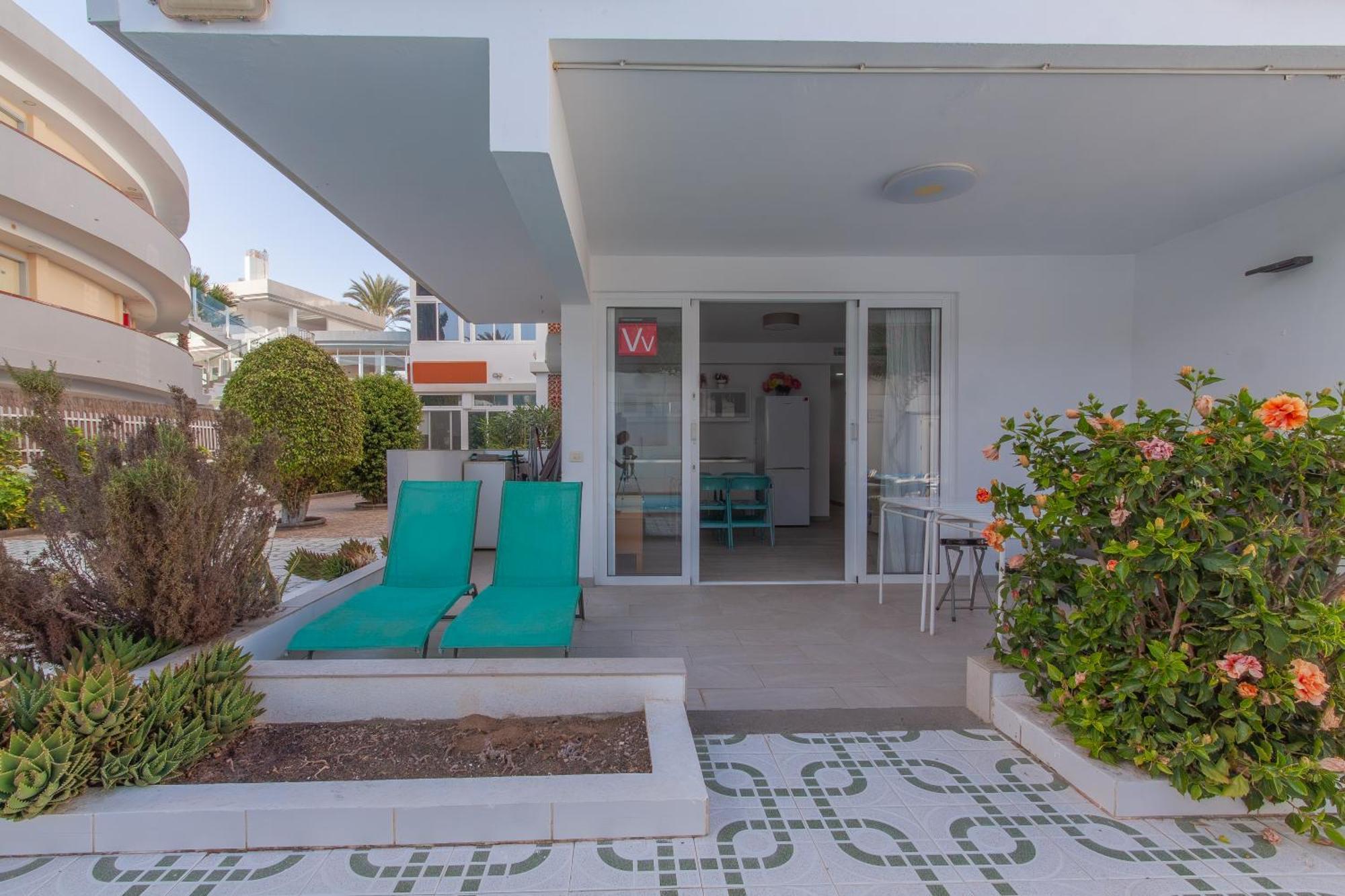 Apartamento Con Terraza Y Piscina En Playa Del Ing Playa del Inglés Extérieur photo
