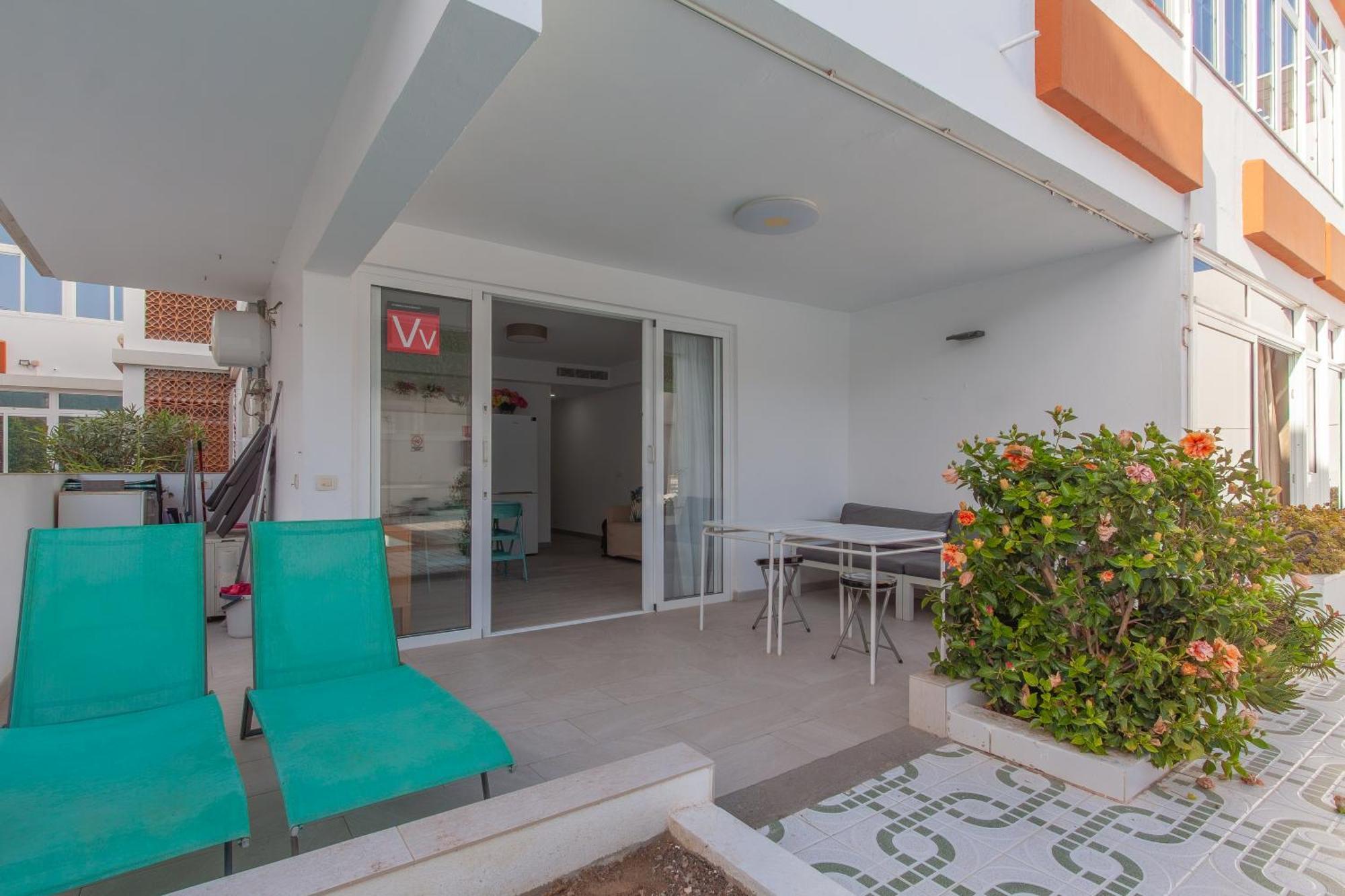 Apartamento Con Terraza Y Piscina En Playa Del Ing Playa del Inglés Extérieur photo