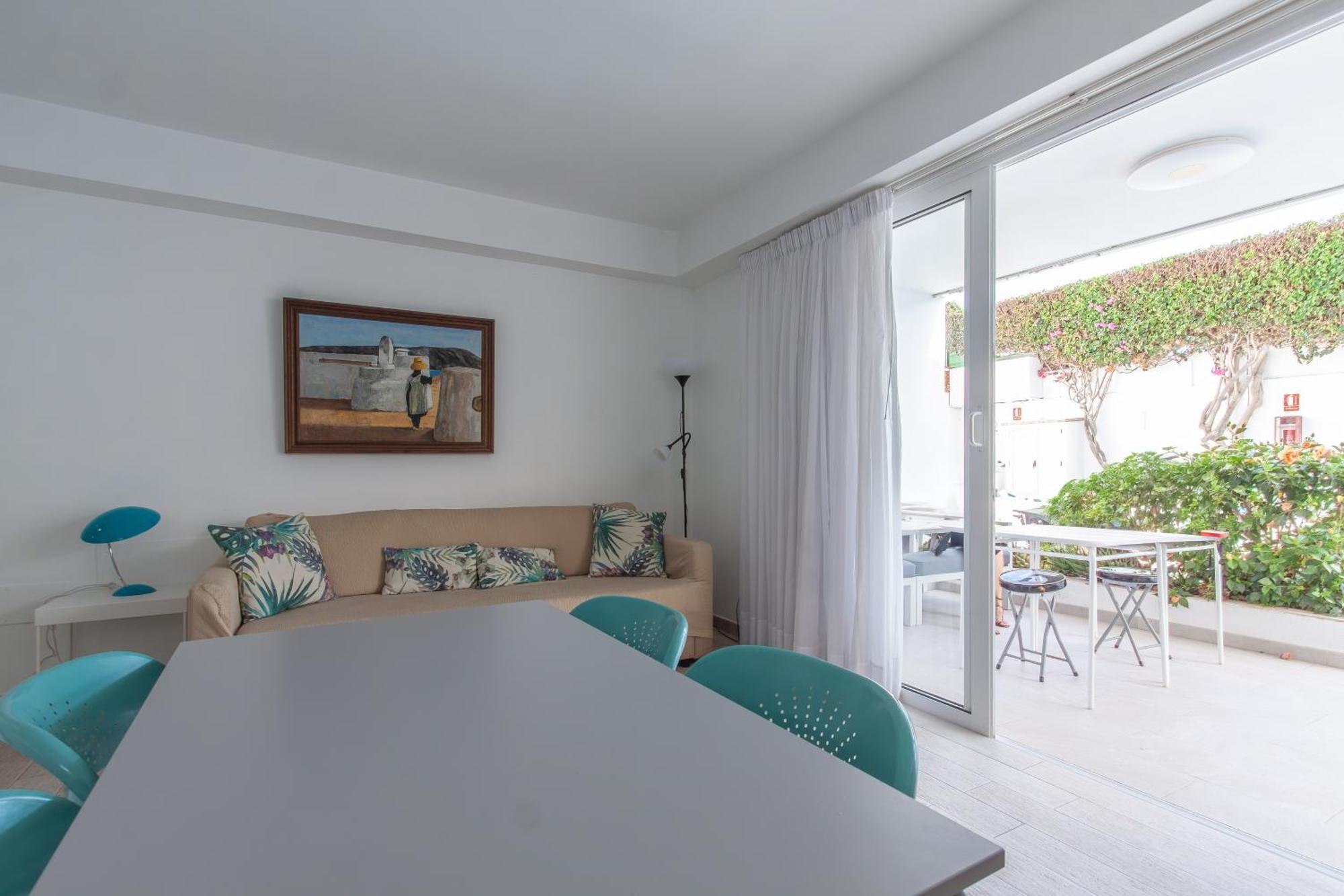 Apartamento Con Terraza Y Piscina En Playa Del Ing Playa del Inglés Extérieur photo